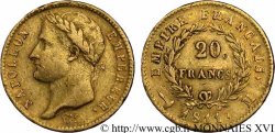 20 francs or Napoléon, tête laurée, Empire français 1811 Toulouse F.516/19 TTB