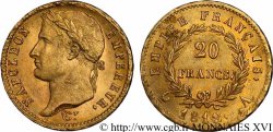 20 francs or Napoléon, tête laurée, Empire français 1812 Paris F.516/22