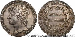 Piastre de 12 carlini, 1er type 1810 Naples VG.2225