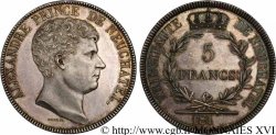 SUISSE - PRINCIPAUTÉ DE NEUCHÂTEL - ALEXANDRE BERTHIER Essai de 5 francs 181- Paris