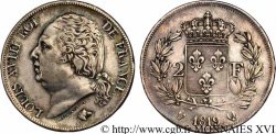 2 francs Louis XVIII 1819 Perpignan F.257/26