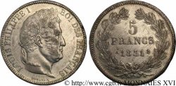 5 francs, Ier type Domard, tranche en relief 1831 Paris F.320/1