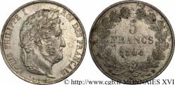 5 francs, IIIe type Domard 1844 Strasbourg F.325/3