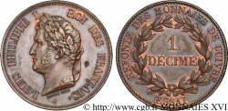 Essai 1 décime en cuivre 1840 Paris VG.2916