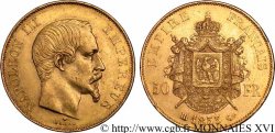 50 francs or Napoléon III, tête nue 1855 Strasbourg F.547/2