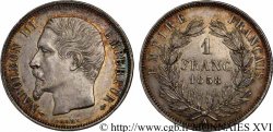 1 franc Napoléon III, tête nue 1858 Paris F.214/11