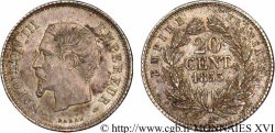 20 centimes Napoléon III, tête nue 1853 Paris F.148/1 SUP