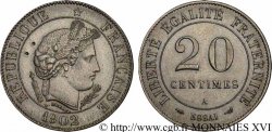 Essai de 20 centimes Merley 1902 Paris VG.4453  SUP