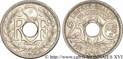 Essai - piéfort de 25 Centimes Lindauer en nickel 1914 Paris F.170/1P SPL