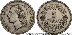 5 francs Lavrillier en nickel 1936 Paris F.336/5