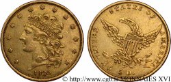 ÉTATS-UNIS D AMÉRIQUE 5 dollars or (Half Eagle)  Liberté sans turban” 1835 Philadelphie