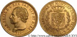 ITALIE - ROYAUME DE SARDAIGNE - CHARLES-FÉLIX 80 lires en or 1826 Turin