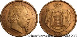 MONACO - PRINCIPAUTÉ DE MONACO - CHARLES III 100 francs or 1884 Paris