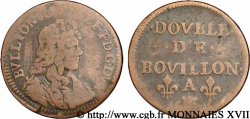 ARDENNES - DUCHÉ DE BOUILLON - GODEFROY-MAURICE DE LA TOUR D AUVERGNE Double de Bouillon B