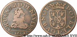 ARDENNES - PRINCIPAUTY OF ARCHES-CHARLEVILLE - CHARLES I OF GONZAGUE Double tournois