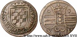 ARDENNES - PRINCIPAUTÉ SOUVERAINE D ARCHES-CHARLEVILLE - CHARLES II DE GONZAGUE Gigot ou demi-liard, imitation de Liège