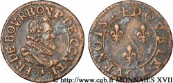 PRINCIPAUTÉ DE CHÂTEAU-REGNAULT - FRANÇOIS DE BOURBON-CONTI Double tournois, type 5