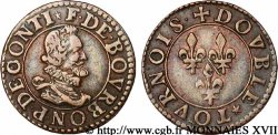 PRINCIPAUTY OF CHATEAU-REGNAULT - FRANCOIS OF BOURBON-CONTI Double tournois, type 7