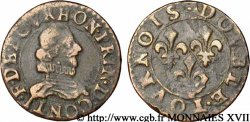 PRINCIPAUTÉ DE CHÂTEAU-REGNAULT - FRANÇOIS DE BOURBON-CONTI Double tournois, type 8