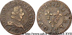 PRINCIPAUTY OF CHATEAU-REGNAULT - FRANCOIS OF BOURBON-CONTI Double tournois, type 8