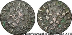 PRINCIPAUTÉ DE CHÂTEAU-REGNAULT - FRANÇOIS DE BOURBON-CONTI Double tournois, type 13