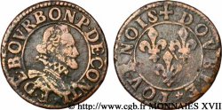 PRINCIPAUTÉ DE CHÂTEAU-REGNAULT - FRANÇOIS DE BOURBON-CONTI Double tournois, type 14, buste A