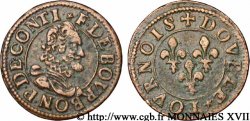 PRINCIPAUTÉ DE CHÂTEAU-REGNAULT - FRANÇOIS DE BOURBON-CONTI Double tournois, type 15, buste A