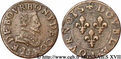 PRINCIPAUTY OF CHATEAU-REGNAULT - FRANCOIS OF BOURBON-CONTI Double tournois, type 18