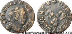 ARDENNES - CUGNON - JEAN-THEODORE OF LÖWENSTEIN Denier tournois, type 6