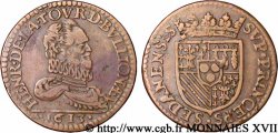 ARDENNES - PRINCIPAUTY OF SEDAN - HENRI OF LA TOUR D AUVERGNE Liard, type 3 (col fraisé)