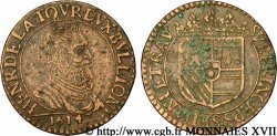 ARDENNES - PRINCIPAUTY OF SEDAN - HENRI OF LA TOUR D AUVERGNE Liard, type 5 (col fraisé sans écharpe, grènetis intérieur au droit et au revers)