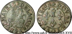 PRINCIPAUTY OF SEDAN - FREDERIC-MAURICE DE LA TOUR D AUVERGNE Double tournois, type 7 (grande fraise)