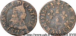PRINCIPAUTY OF SEDAN - FREDERIC-MAURICE DE LA TOUR D AUVERGNE Double tournois, type 10 (petite collerette/petite tour)