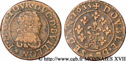 PRINCIPAUTY OF SEDAN - FREDERIC-MAURICE DE LA TOUR D AUVERGNE Double tournois, type 13 (grande collerette/grande tour en bas du champ)