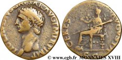 CLAUDE Dupondius, (MB, Æ 28) TB+