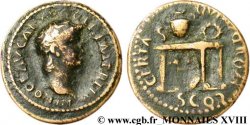 NERONE Semis d’orichalque, (PB, Æ 19)