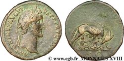 ANTONIN LE PIEUX Sesterce, (GB, Æ 34)