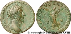 MARCUS AURELIUS Sesterce, (GB, Æ 31)
