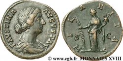 FAUSTINA GIOVANE Sesterce, (GB, Æ 32) AU