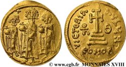HÉRACLIUS, HÉRACLIUS CONSTANTIN et HÉRACLONAS Solidus