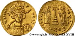 CONSTANTINUS IV, HERACLIUS und TIBERIUS Solidus VZ