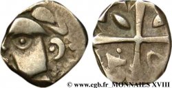 VOLQUES TECTOSAGES (région de Toulouse) Drachme “à la tête cubiste”