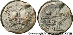 LUGDUNUM - LYON - OCTAVE ET JULES CÉSAR Dupondius “COPIA” TB+/TTB+