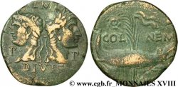 NEMAUSUS - NÎMES Dupondius COL NEM (as)