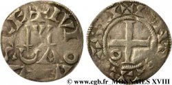 LUDWIG VII THE YOUNG Denier, 2e type n.d. Pontoise