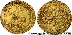 DAUPHIN CHARLES, RÉGENT - MONNAYAGE AU NOM DE CHARLES VI Agnel d or n.d. Montpellier
