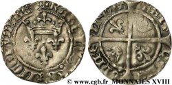 CHARLES VII LE VICTORIEUX Blanc dit florette 29/12/1426 Poitiers