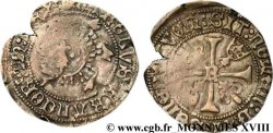 CHARLES VIII Liard au dauphin de Bretagne ap. 1492 Rennes