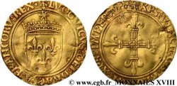 LOUIS XII LE PÈRE DU PEUPLE Écu d or au soleil 25/04/1498 Saint-Pourçain