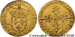 CHARLES IX Écu d or au soleil, 1er type 1567 (MDLXVII) Paris